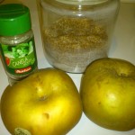 ingredientes manzana asada